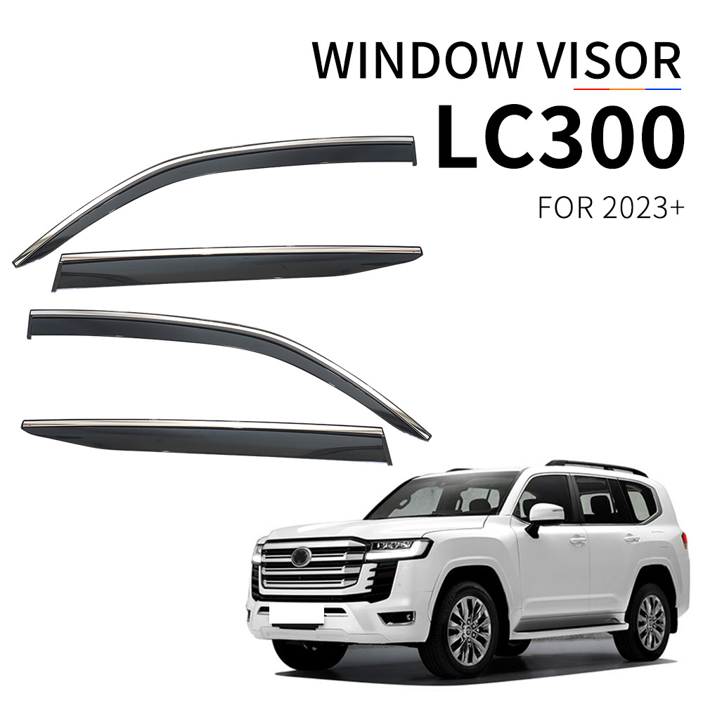 Window Visor for Toyota Land Cruiser 03-25 LC100 200 300 Series