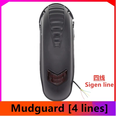 fender with taillight suitable: Electric vehicle fender