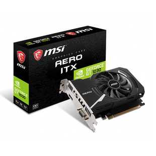 MSI GT1030 AERO ITX 2G D4 OCV1 single fan applicable desktop office game graphics card