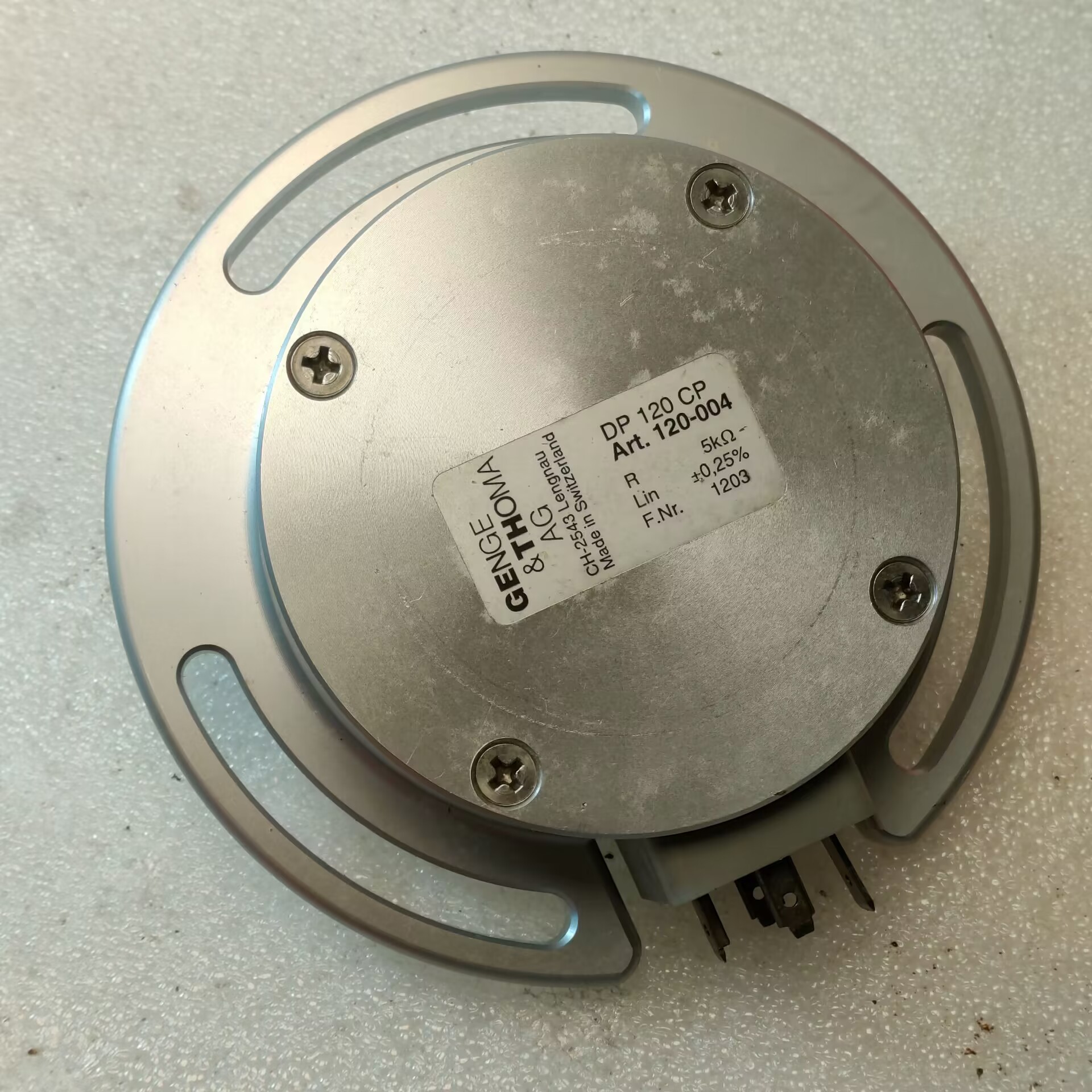 旋转电位器DP120CP 5KΩ(120-004)