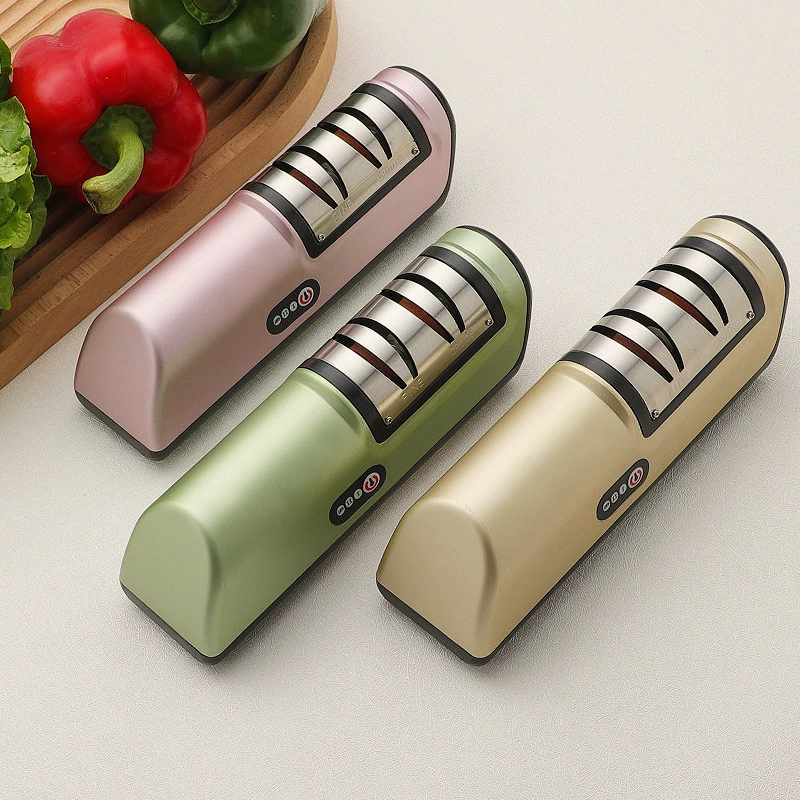 Cross -border hot -selling electric knife tool house mill stone artifact multi -function fully automatic charging small grinding machine