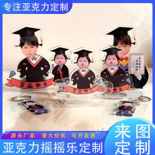 Acrylic Body Template Stand Shaker Shaker Shaking Head Shaking Head Automatic Shaking Head Ornaments Creative Ornaments Customization