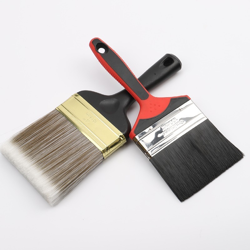 Mango de plástico cepillo de pintura de lana larga engrosada cepillo mango largo cepillo industrial cepillo para la limpieza del hogar