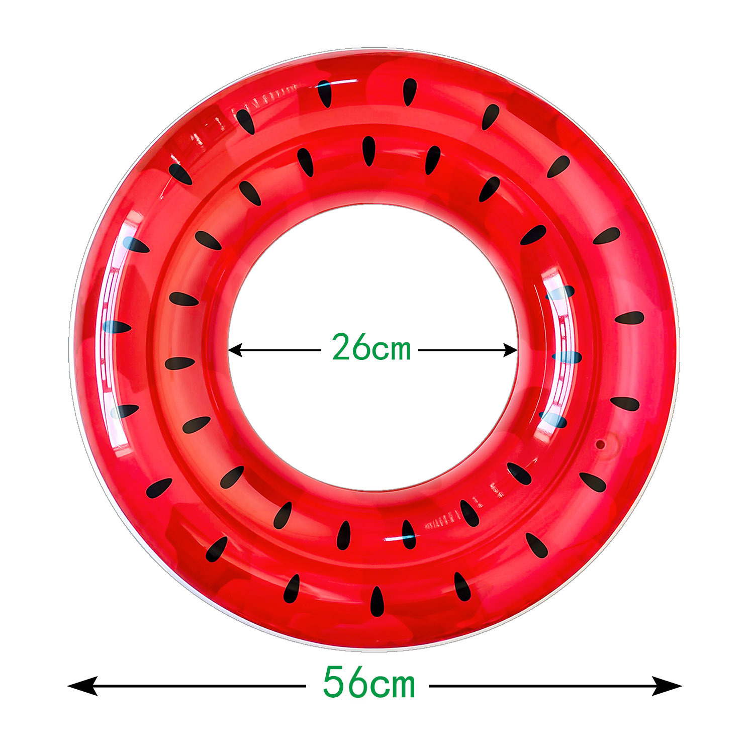 Nuevos productos transfronterizos de impresión para adultos anillo de natación de dibujos animados para niños anillo de frutas engrosado anillo de salvavidas anillo flotante inflable