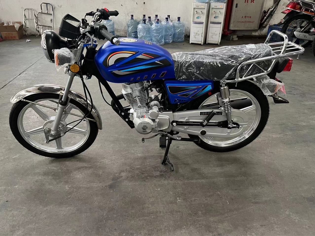 Exportación de África nueva motocicleta de combustible CG125cc 150cc de tres generaciones motocicleta de dos ruedas ligera