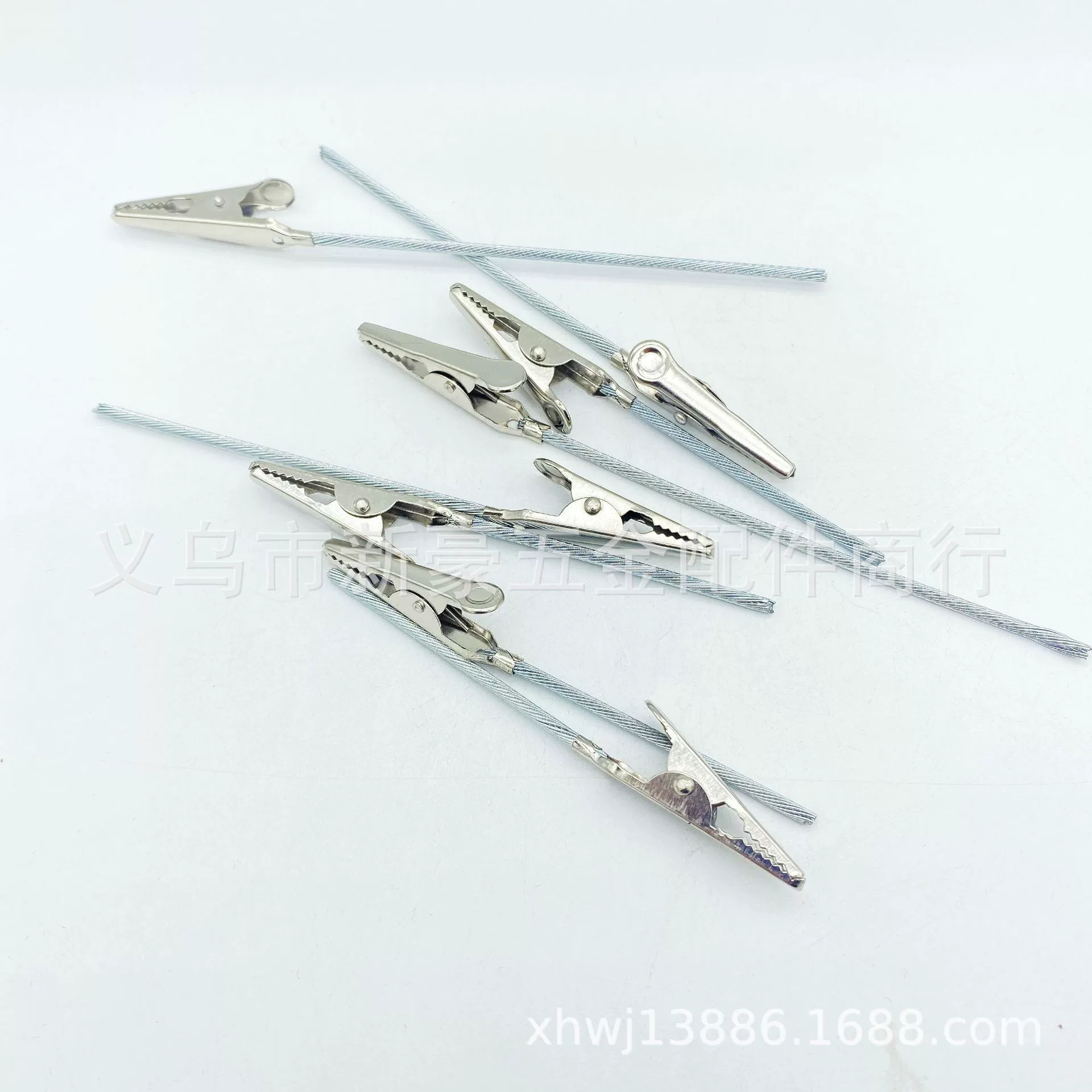 Собственн-произведенный зажим визитной карточки, зажим Примечания, зажим аллигатора Примечания, полные спецификации зажима веревочки провода