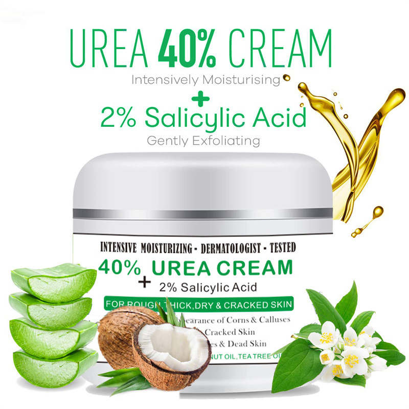 Ενυδατική κρέμα χεριών Crazylife Urea 100g για ξηρά, σκασμένα πόδια και φτέρνες_voghion.com