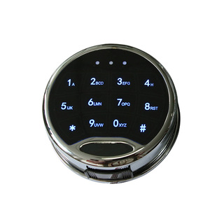 Touch screen circular safe, electronic password lock gun cabinet lock U -shaped metal panel safe electronic lock