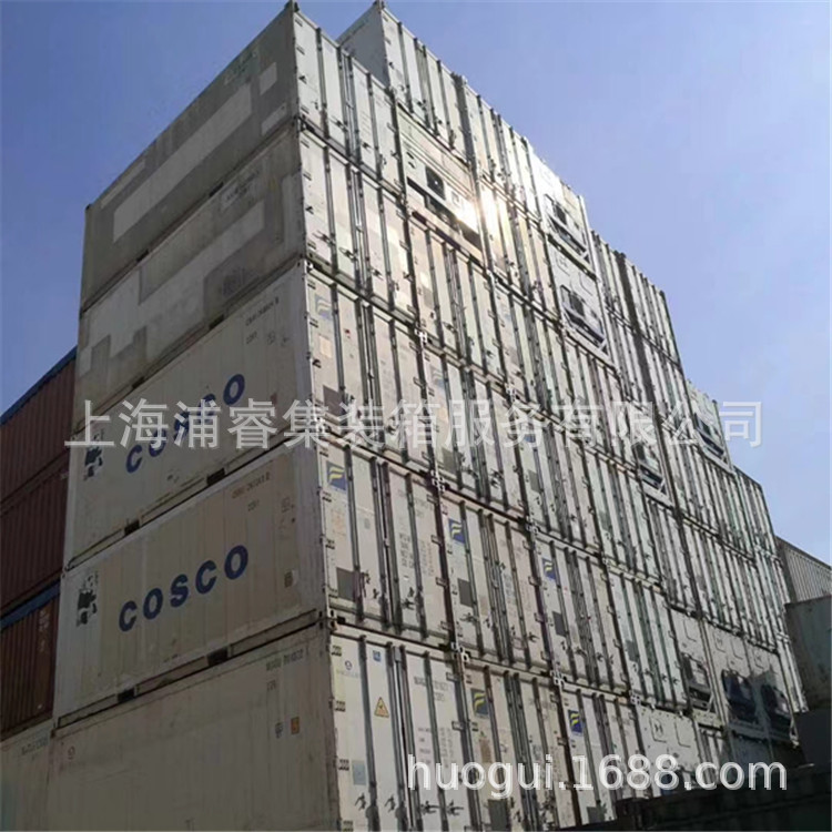 上海一个集装箱多少钱，6米12米旧集装箱海运箱价格，旧集装箱