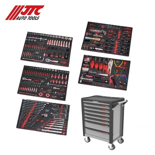 Jtc Auto Repair Tools Luxury Car with 318 Tools Seven-Pull Tool Set Jtc5021+Us0318