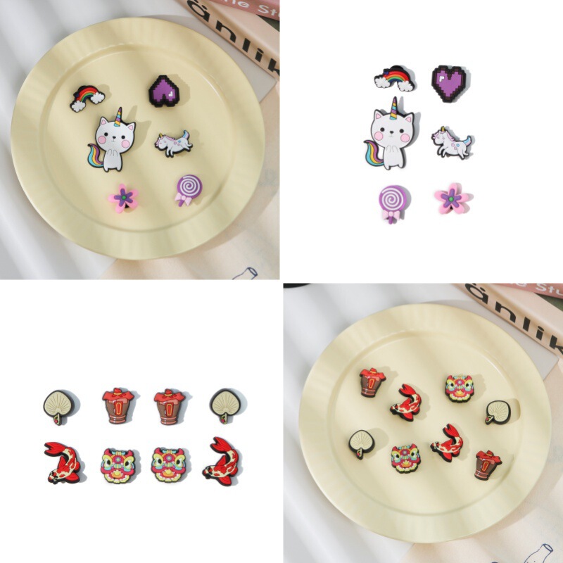 Cartoon Creative Hot Fun New Cute Cross-border Internet Celebrant Cave Shoes Accessories Shoe Buckle Shoe Flower Couple Removable Cartoon Creative Hot Fun New Cute Cross-border Internet Celebrant Cave Shoes Accessories Shoe Buckle Shoe Flower Couple Removable