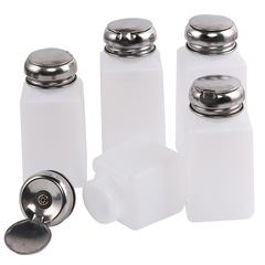 Large supply of high-quality alcohol bottles 100, 200, 250ml plastic alcohol jugs anti-static push-button alcohol bottles