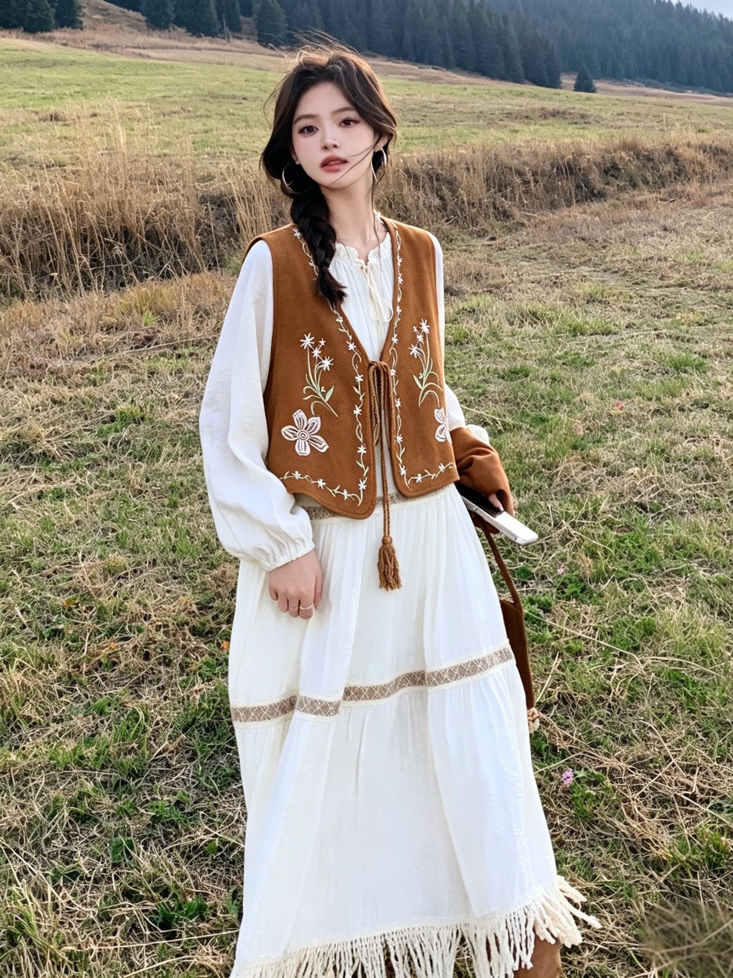 summer fashionable retro ethnic vest