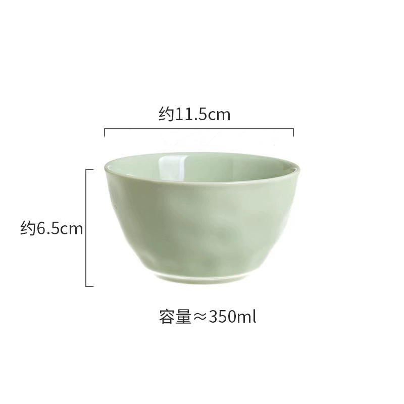 Nordic Cream Ceramic Tableware Set – High-Quality, Light-Luxury Dinnerware for Home Use