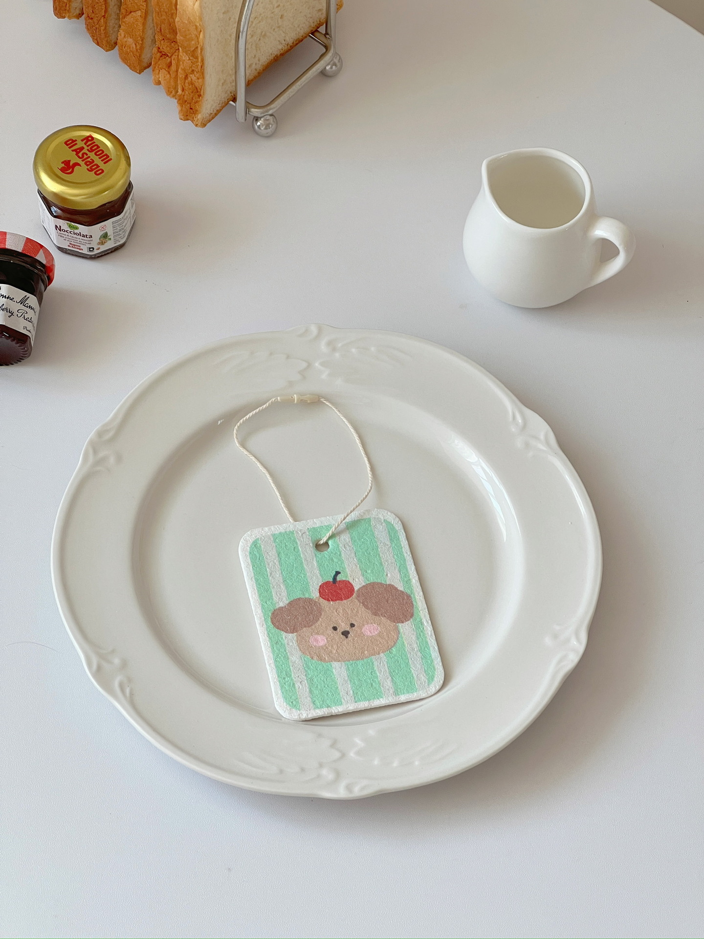 7g Weight Cleaning Cloths Kitchen and drinking utensils 1 Piece Quantity wood fiber Material Animal Pattern Unisex Gender Cute Style Cute Animal Wood Fiber Cleaning Cloths 1 Piece 11