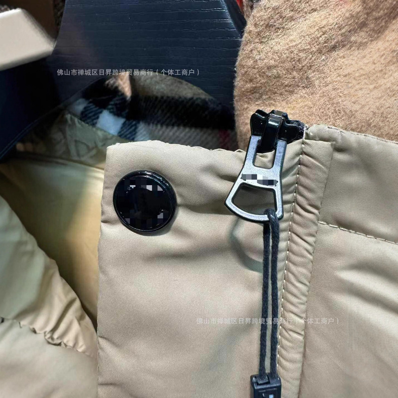 冬季新款英伦风巴情侣款羽绒棉服三合一袖子可拆卸式立领连帽外套|undefined
