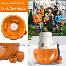 3D打印摆件亚马逊跨境新品drink cup holder杰克灯笼饮料杯架
