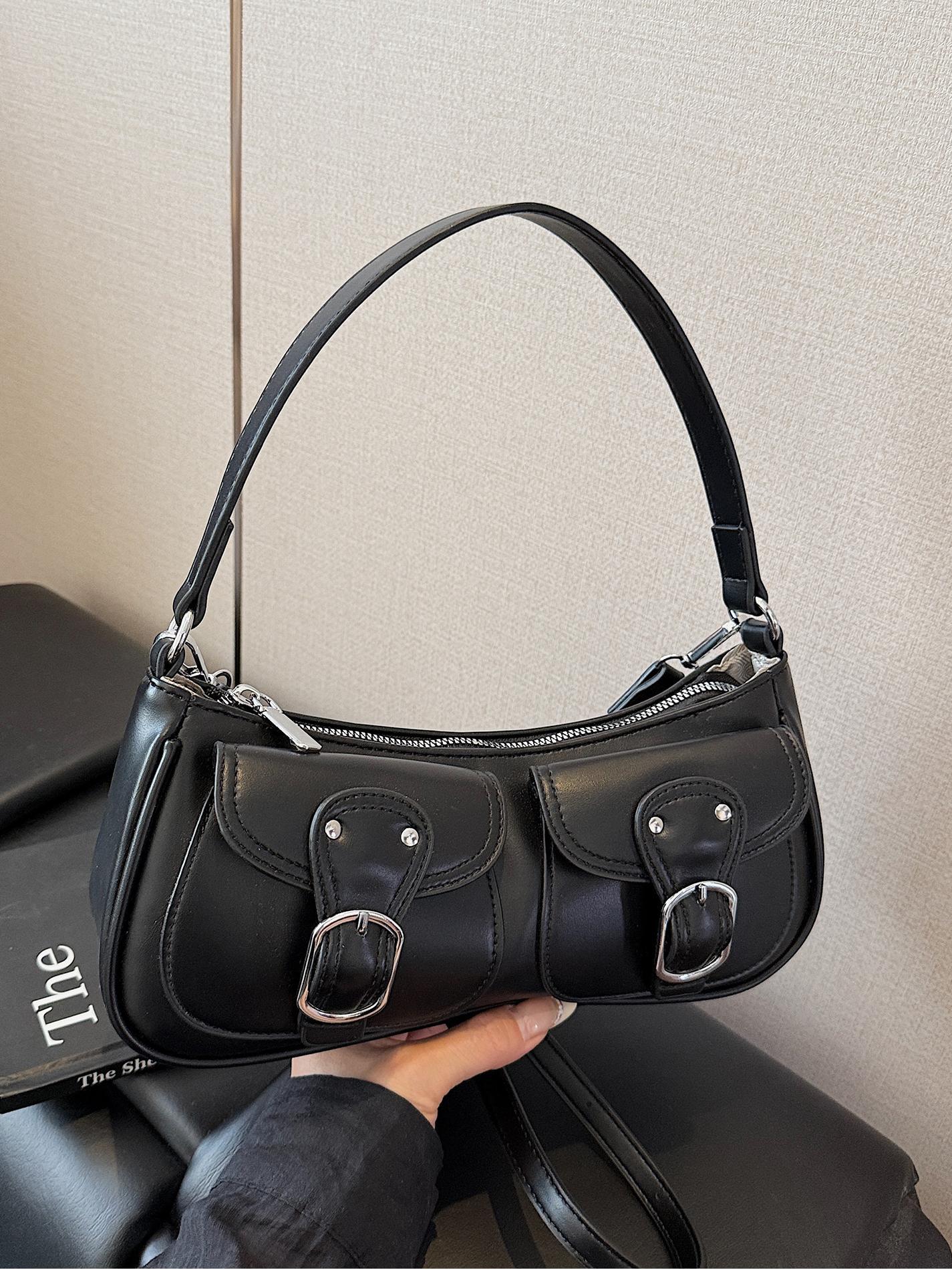 Bolso de axila de viajero explosivo transfronterizo para mujer 2025 nuevo bolso de locomotora de aire occidental de todo fósforo bolso de mensajero de alta gama de nicho