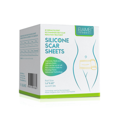 ELAIMEI small scar roll self-adhesive scar removal patch stretch mark burns caesarean section surgery scar patch 1M5