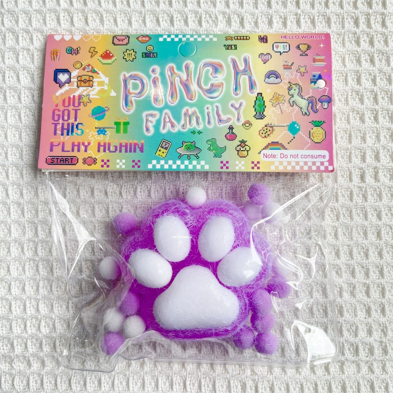 Soft plush realistic slime, toy, anti-stress