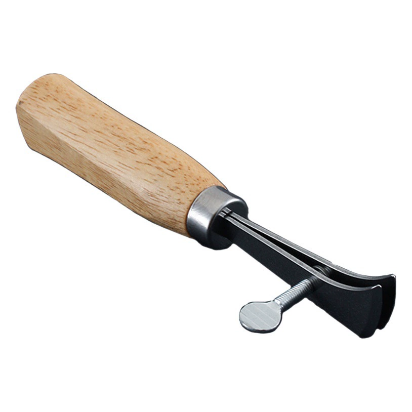 Краевое устройство прижимное устройство 68 г лезвие ножа гладкое не повреждает кожу Регулируемая ширина края устройство ручной работы DIY кожа 7043