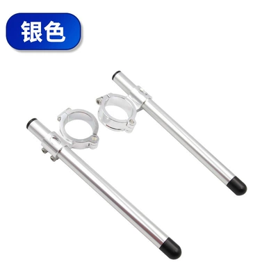 Suitable for KTM motorcycle RC390 modified accessories separate handlebar competitive track lower upper board Samsung (Motorcycle frame) - silver-separate-handle