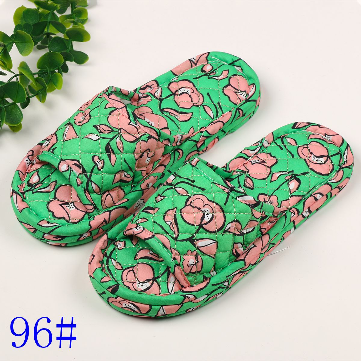 삼겹 꽃무늬 원단 여성용 96