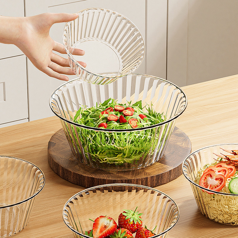 Salad bowl Internet celebrity light food dessert fruit bowl plastic…