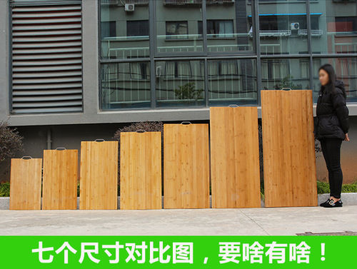 K9HX wholesale large thickened bamboo panel rolling panel cutting board household chopping board dumpling kneading chopping board and