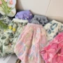 宽松高腰重工立体伞裙