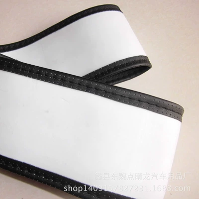 Steering wheel cover Cover Hand-Stitched Leather Car Handlebar