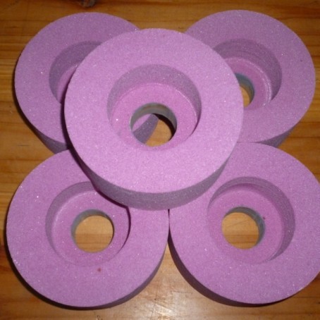 批发倒角机砂轮PA80M125x55x35单面凹砂轮