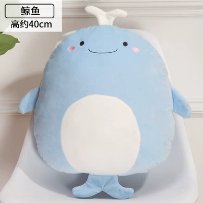 Oyuncaq yastıqlar – cushion nap lying pillow - peach-leshi-whale-see-specifications-and-color-chart