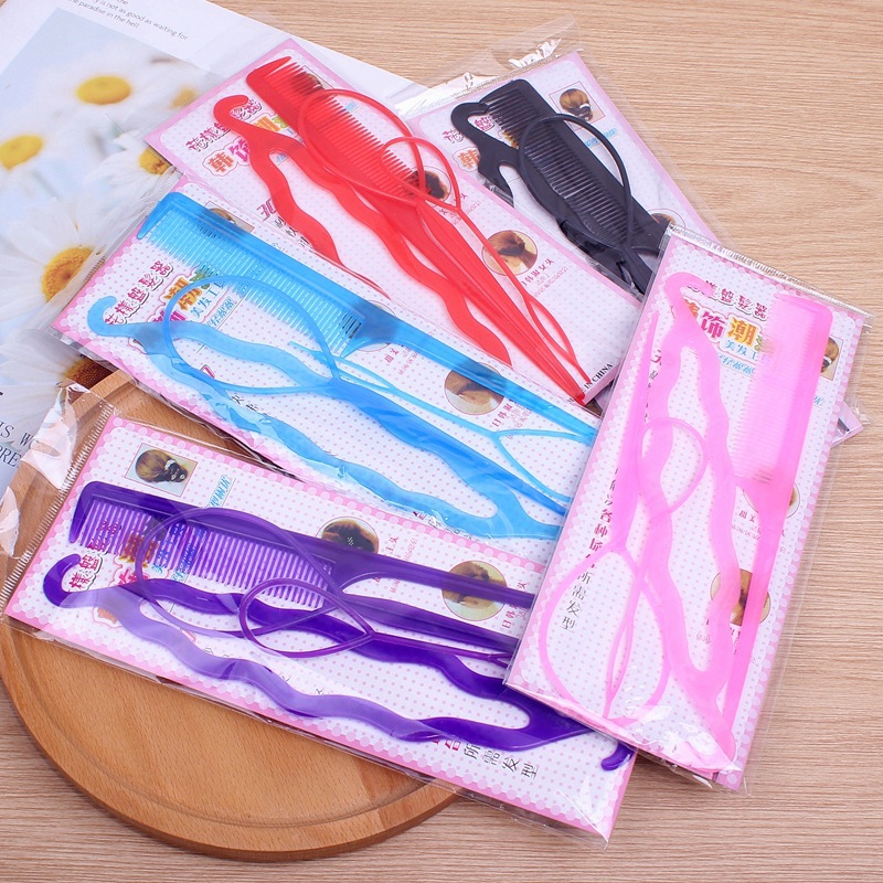 Korean Style Hair Twister, Hair Threading Device, Sweet Ball Head, Lazy Styling Tool, Value-For-Money Four-Piece Set of Hair Pulling Needles