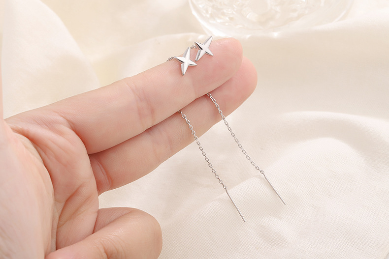 Fashion Star Copper Plating Ear line 1 Pair
