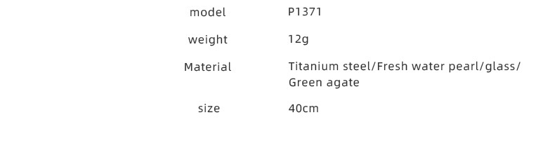 Ethnic Style Geometric Agate Glass Pearl Necklace 1 Piece