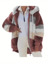 C 32351 Fleece Hood Jaet with Zipper Poets ë�q�Bñ��