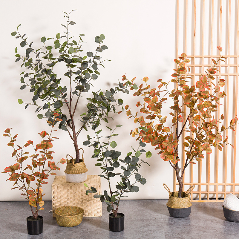 仿真发财树大型落地盆栽植物 塑料假树客厅室内花装饰假绿植盆景|undefined