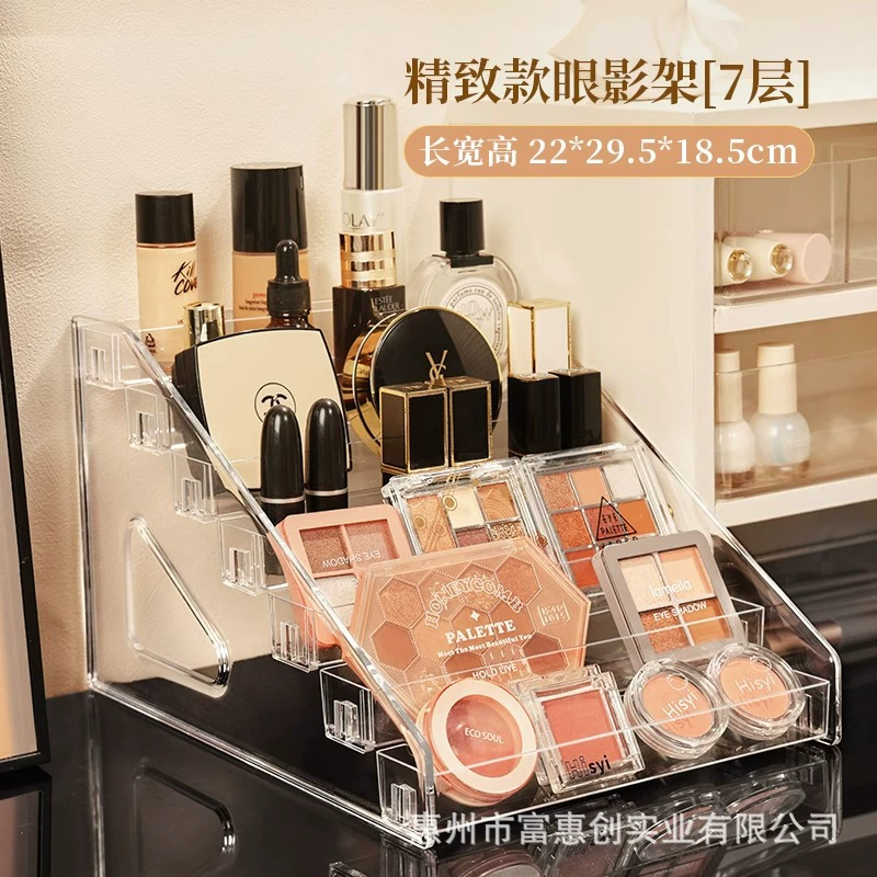 Acrylic Nail Polish Display Stand, Transparent Plastic Organizer, Multi-Layer 3–7 Tier