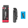 Q20 [black] aluminum alloy pole + detachable mobile phone clip + bluetooth remote control