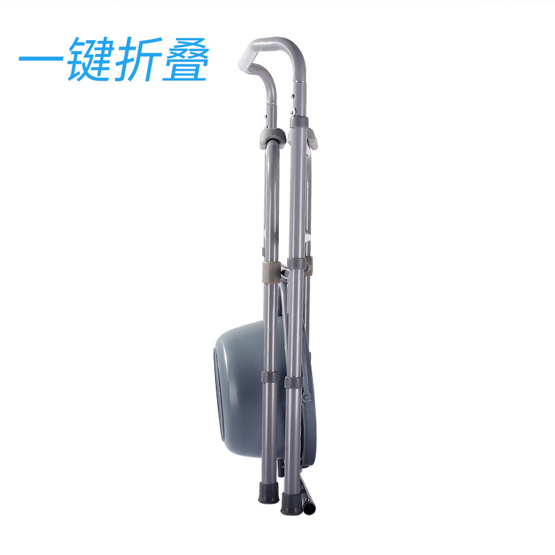 silla de inodoro de acero de alto carbono con altura ajustable de bañera grande, silla multipropósito para adultos, ancianos, embarazadas, baño