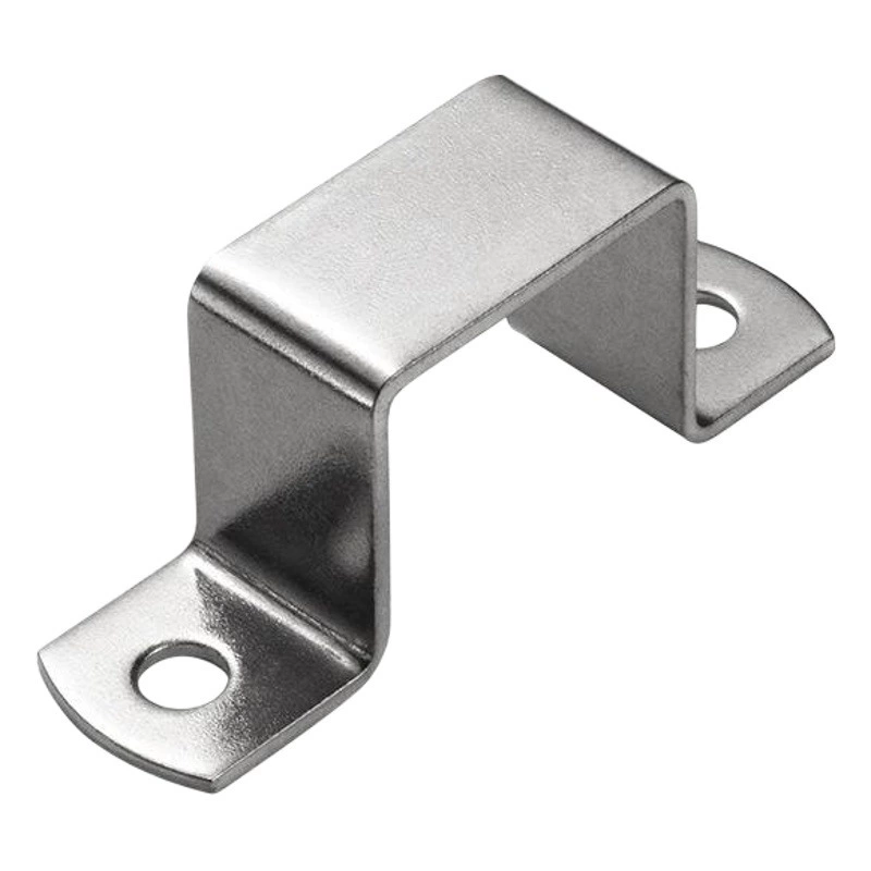 304 Нержавеющая сталь Утолщенная квадратная Верховая карта Зажим для трубы Кронштейн для трубы Пряжка для трубы Зажим для водопроводной трубы U-образная труба Ohmic Holding Hoop