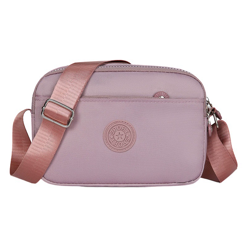 Водонепроницаемая нейлоновая ткань Оксфорд, женская сумка через плечо, сумка для матери среднего возраста, сумка-мессенджер, повседневная тканевая сумка, рюкзак с принтом