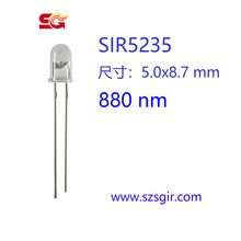 �S��ֱ�N С�Ƕ� 880nm 5.0mm �A�^ �t��l��� SIR5233