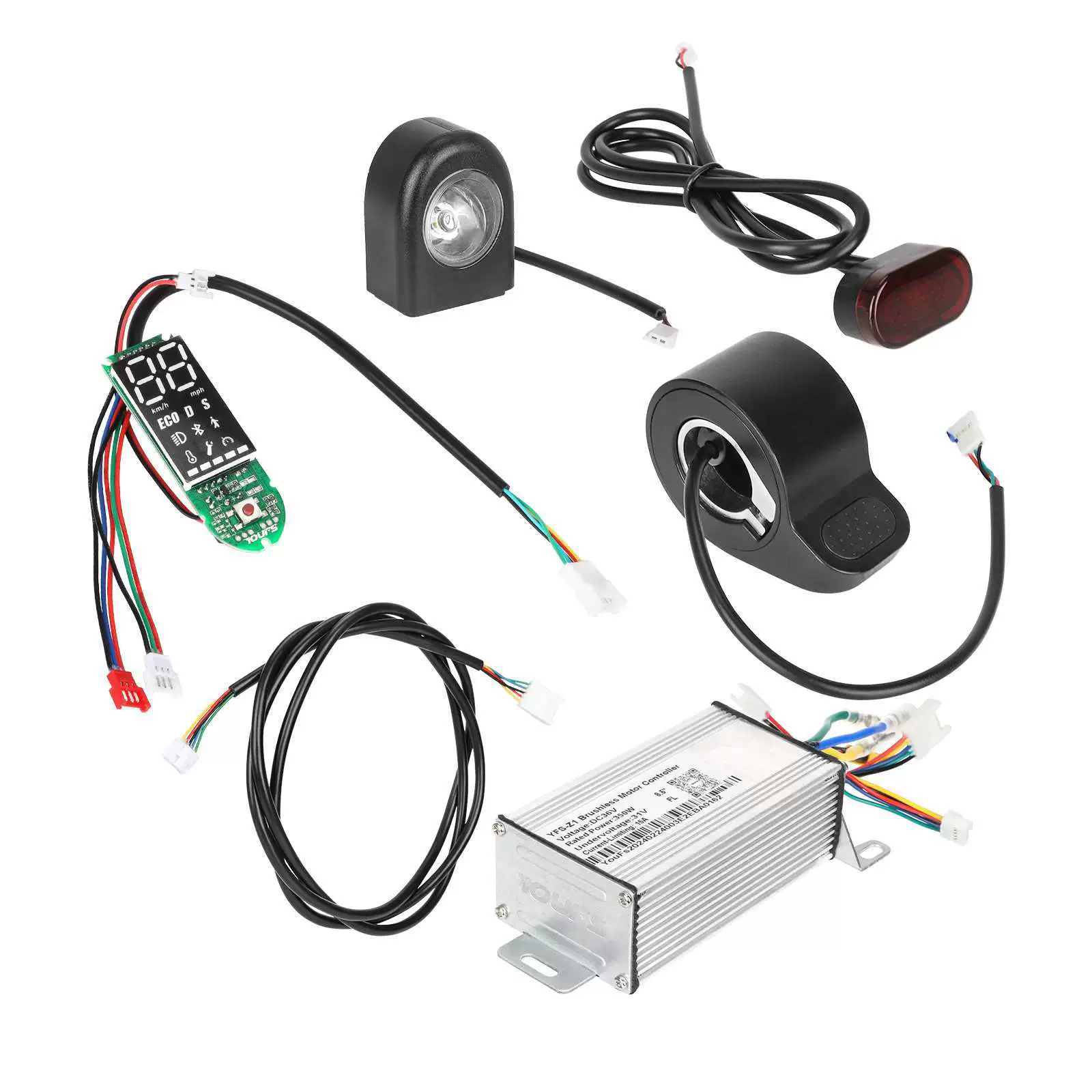 Universal electric scooter, controller, set