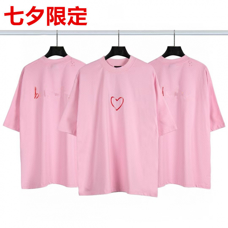 高品質クロスボーダーアメリカンスタイル25ss夏新作No.10ユニフォームレタールーズ半袖Tシャツ卸売|undefined