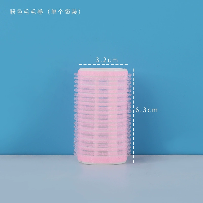 Curly self-adhesive harmless bangs for head top, adds volume
