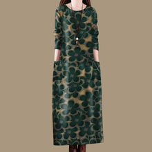 清仓捡漏~高档气质韩版女2024春秋新款长袖中老年妈妈装连衣裙女