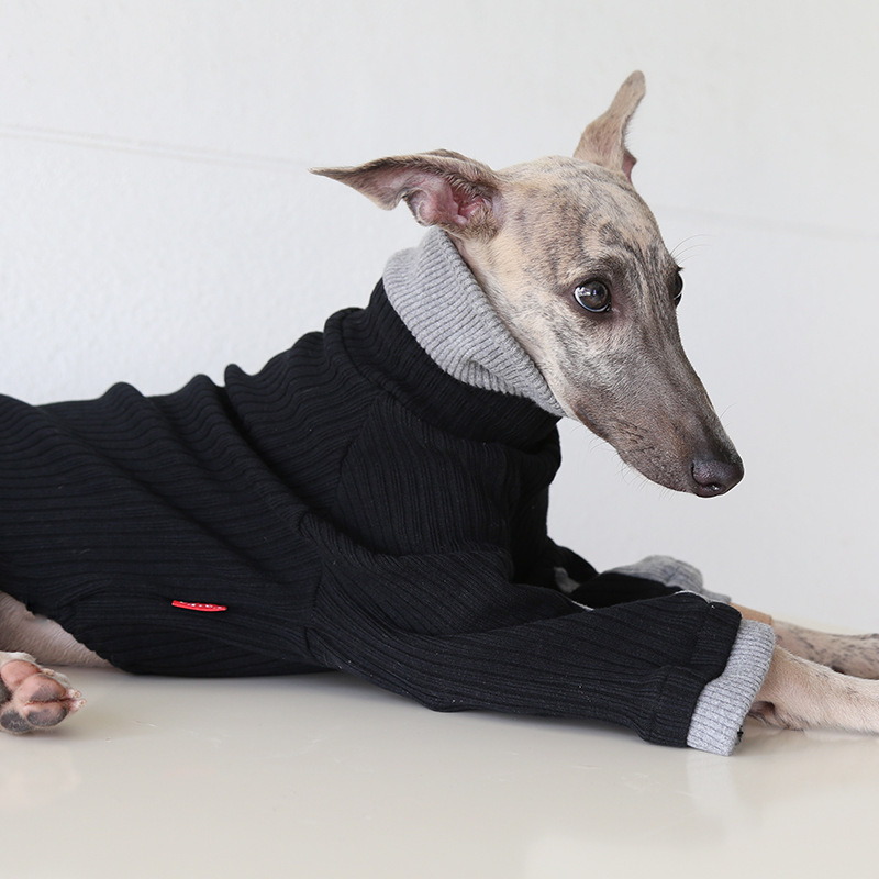 Petstyle 喇叭袖粗纱毛衣 意大利小灵缇惠比特宠物衣服跨境亚马逊|undefined