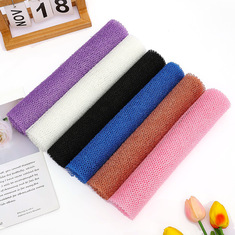 African nylon rubbing towel